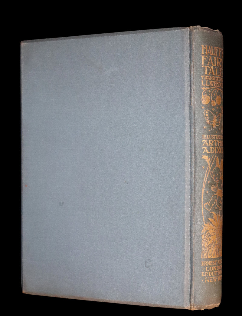 1911 Rare Art Nouveau Book - HAUFF'S Fairy Tales, First illustrated Edition by Arthur A. Dixon.