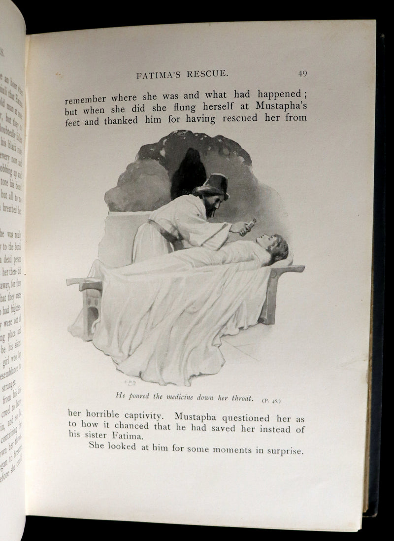 1911 Rare Art Nouveau Book - HAUFF'S Fairy Tales, First illustrated Edition by Arthur A. Dixon.