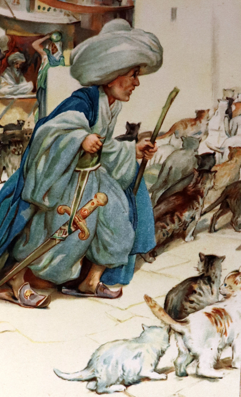 1911 Rare Art Nouveau Book - HAUFF'S Fairy Tales, First illustrated Edition by Arthur A. Dixon.