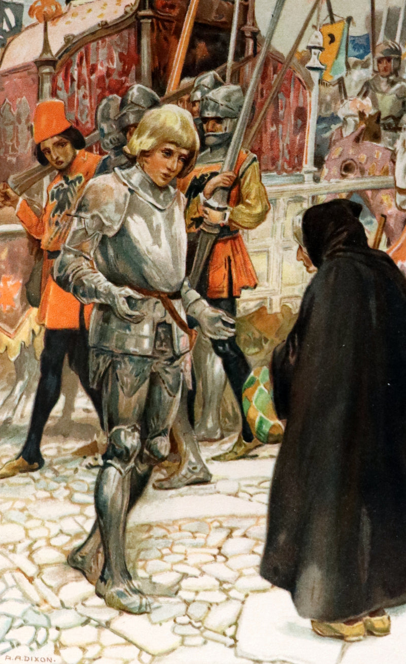 1911 Rare Art Nouveau Book - HAUFF'S Fairy Tales, First illustrated Edition by Arthur A. Dixon.