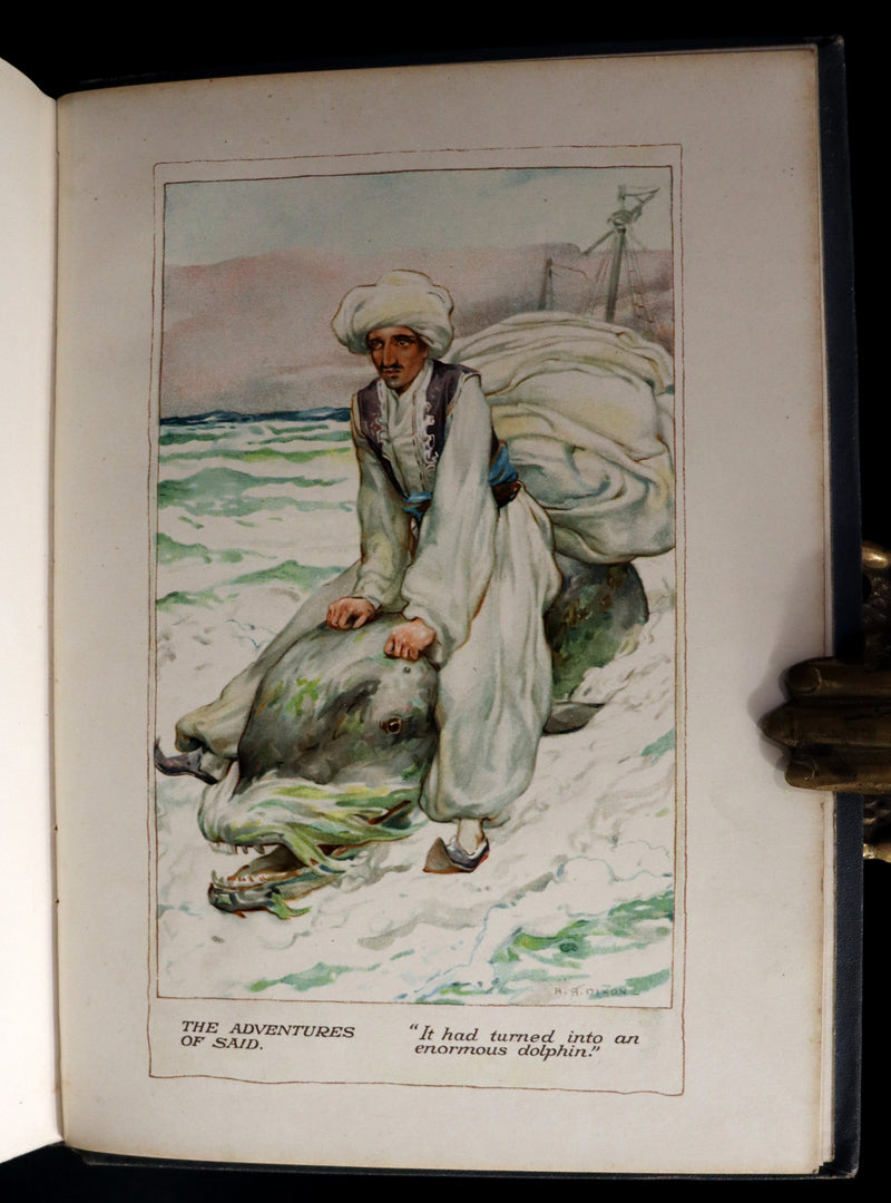 1911 Rare Art Nouveau Book - HAUFF'S Fairy Tales, First illustrated Edition by Arthur A. Dixon.