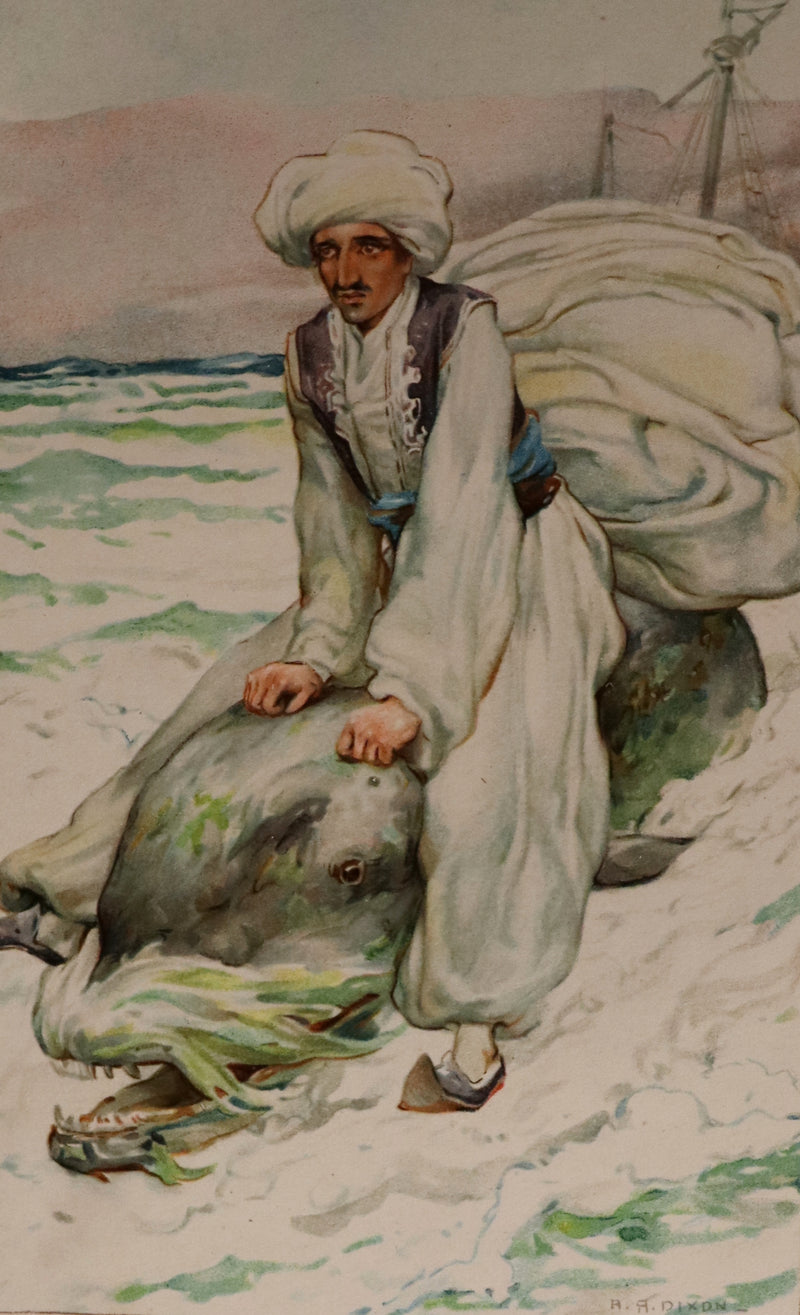 1911 Rare Art Nouveau Book - HAUFF'S Fairy Tales, First illustrated Edition by Arthur A. Dixon.