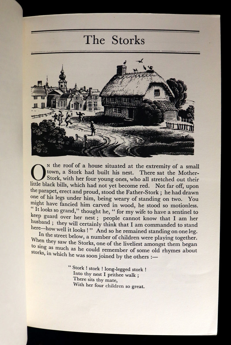 1959 Rare in a Bayntun binding - Andersen's Fairy Tales and Legends illustrated by Rex Whistler.