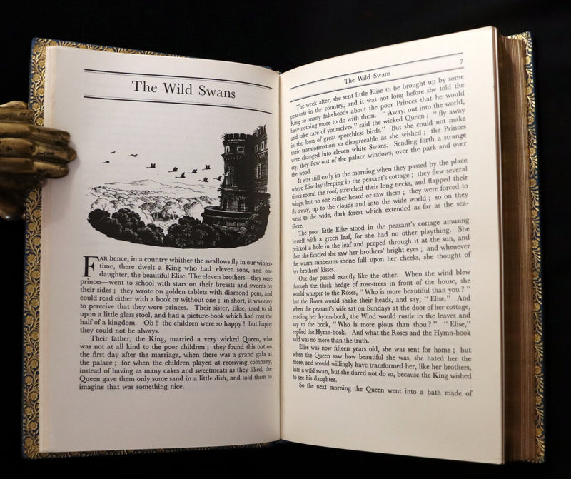 1959 Rare in a Bayntun binding - Andersen's Fairy Tales and Legends illustrated by Rex Whistler.