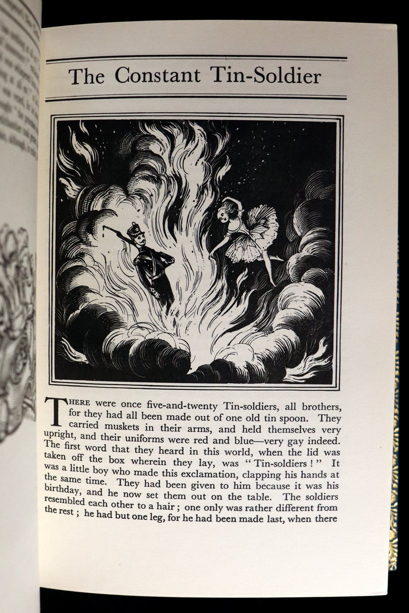 1959 Rare in a Bayntun binding - Andersen's Fairy Tales and Legends illustrated by Rex Whistler.