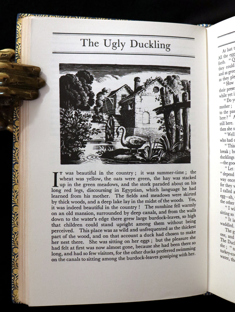 1959 Rare in a Bayntun binding - Andersen's Fairy Tales and Legends illustrated by Rex Whistler.