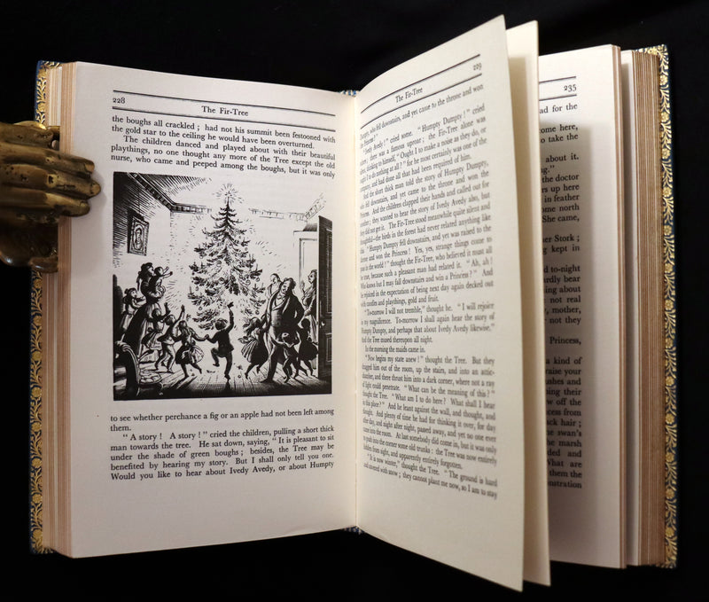 1959 Rare in a Bayntun binding - Andersen's Fairy Tales and Legends illustrated by Rex Whistler.