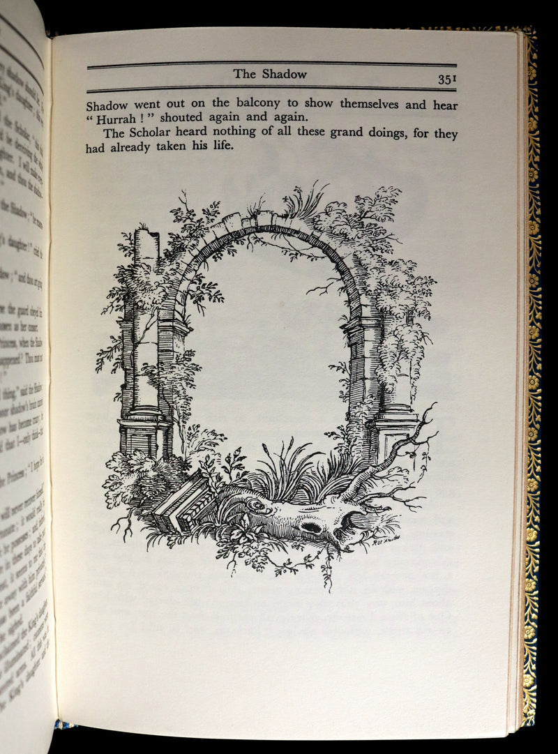 1959 Rare in a Bayntun binding - Andersen's Fairy Tales and Legends illustrated by Rex Whistler.