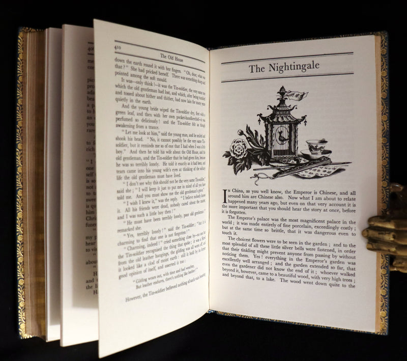 1959 Rare in a Bayntun binding - Andersen's Fairy Tales and Legends illustrated by Rex Whistler.