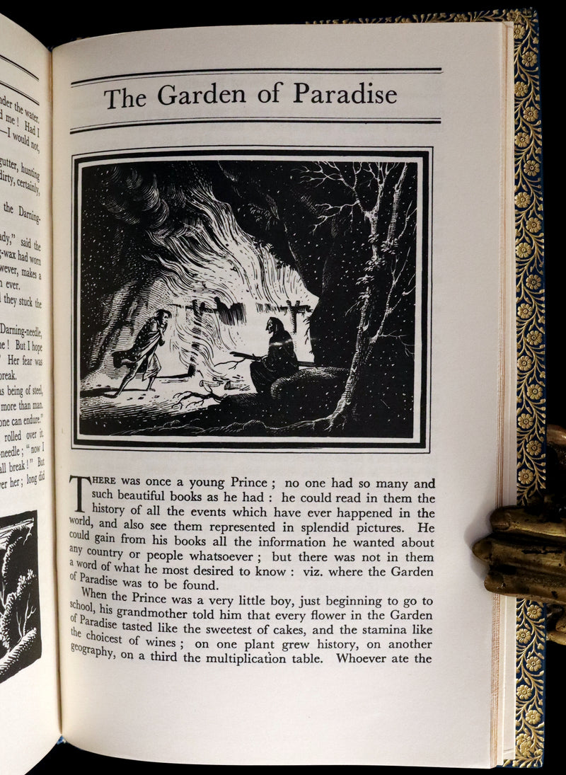 1959 Rare in a Bayntun binding - Andersen's Fairy Tales and Legends illustrated by Rex Whistler.