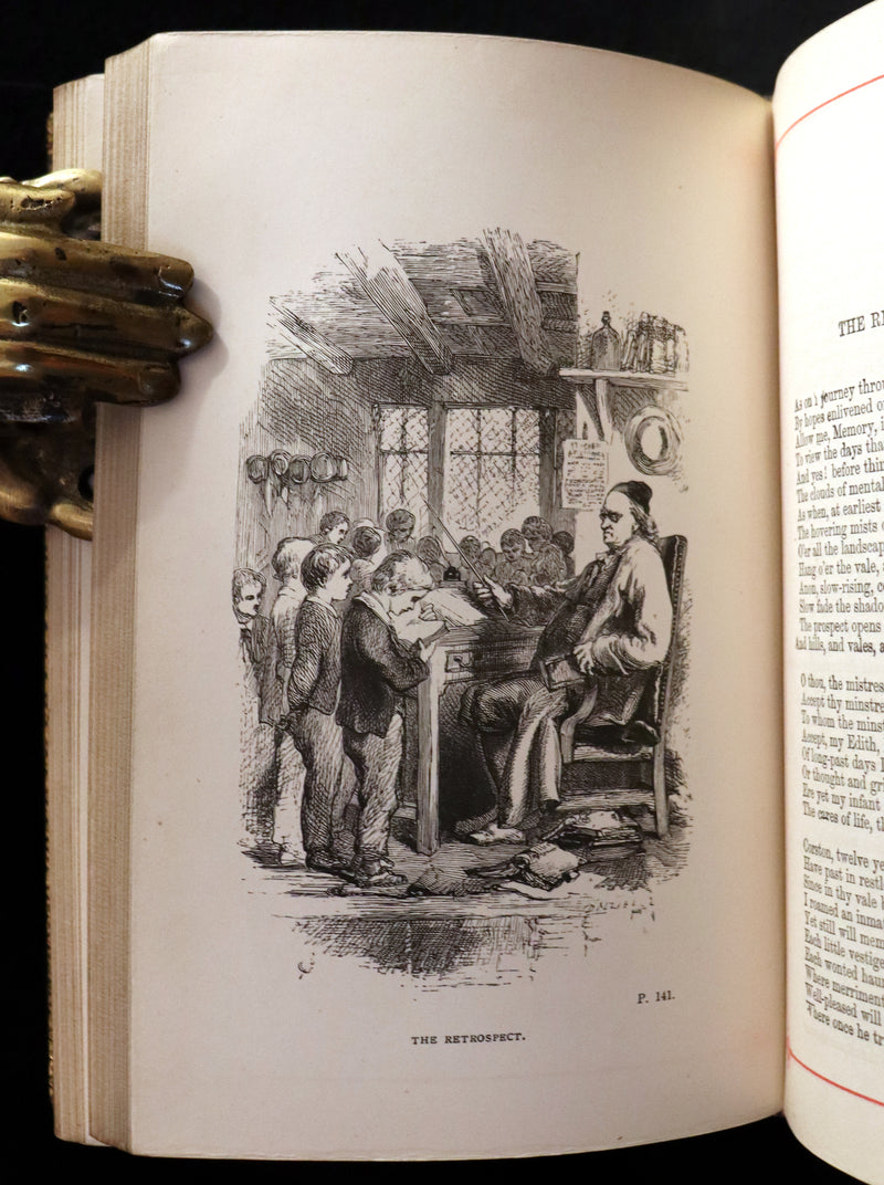 1865 Rare Victorian Book - JOAN OF ARC and Poems by Robert Southey Illustrated by John Gilbert.