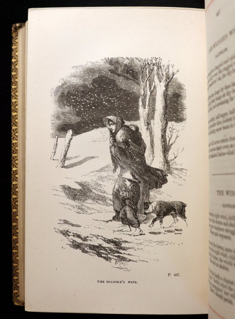 1865 Rare Victorian Book - JOAN OF ARC and Poems by Robert Southey Illustrated by John Gilbert.