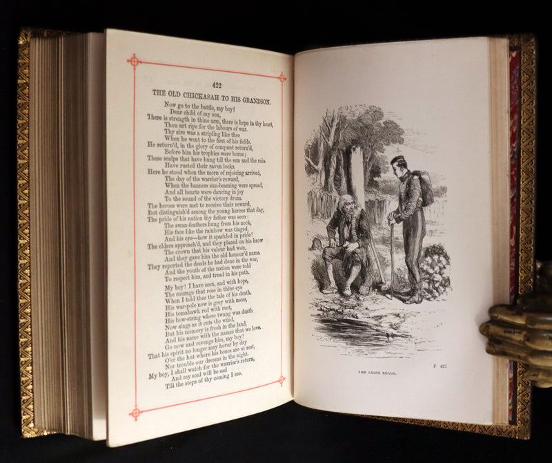 1865 Rare Victorian Book - JOAN OF ARC and Poems by Robert Southey Illustrated by John Gilbert.