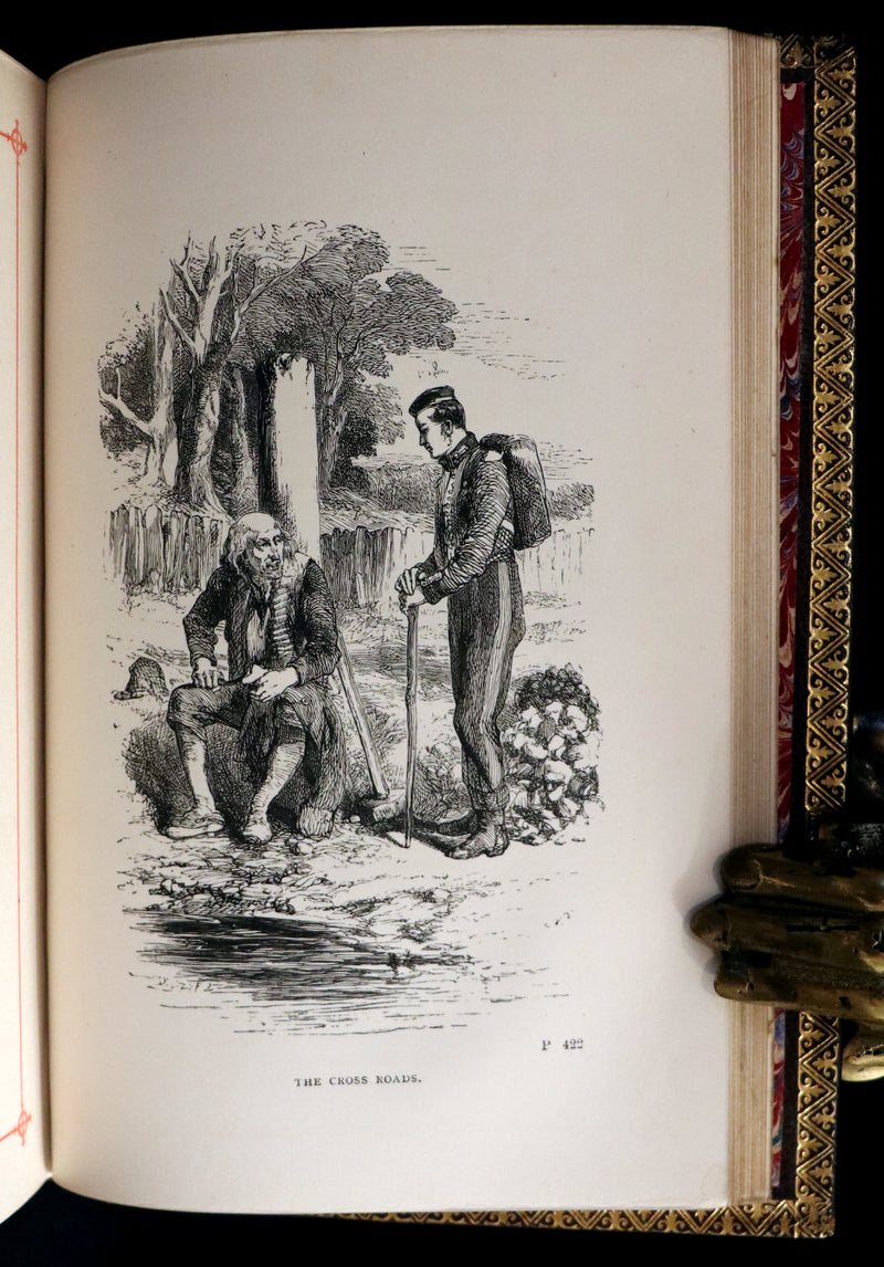1865 Rare Victorian Book - JOAN OF ARC and Poems by Robert Southey Illustrated by John Gilbert.