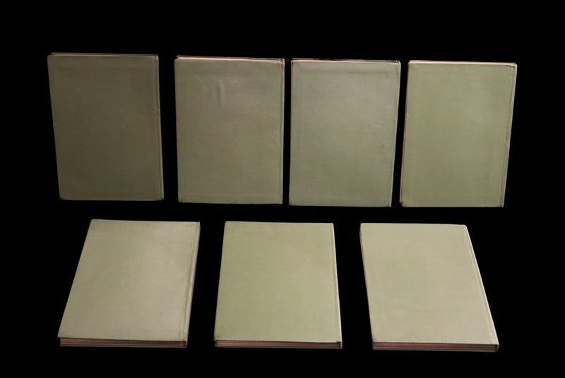 1898 Scarce Pre-Raphaelite Book set - Works of Dante Gabriel Rossetti - Siddal Edition with Bookcase.