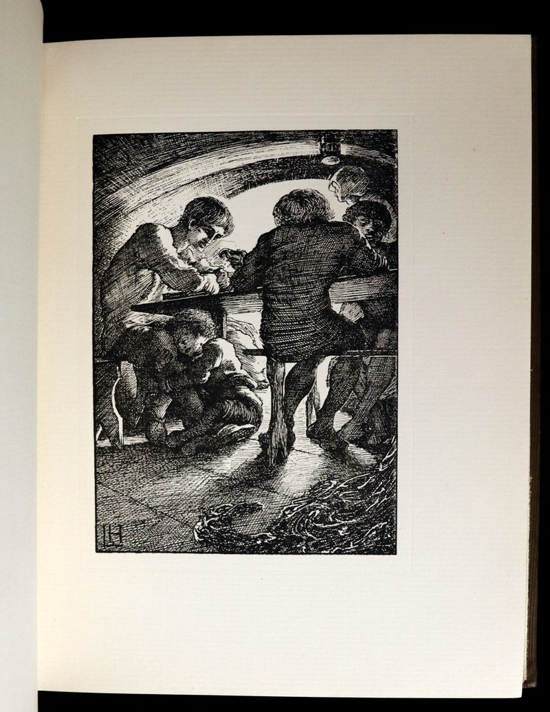1896 Rare First Edition Book on Werewolves - THE WERE-WOLF by Clemence Housman. Illustrated.