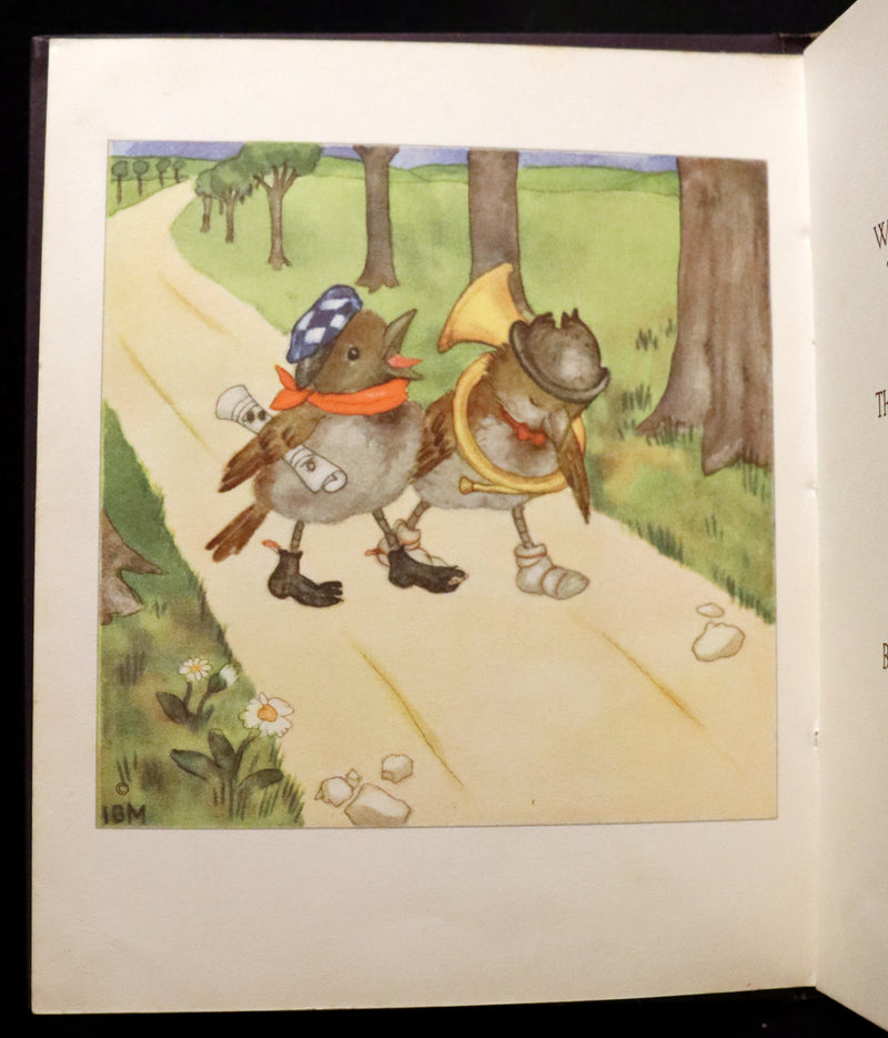 1934 Scarce First English Edition - THE BIRDS' BOOK illustrated by Ida Bohatta Morpurgo.