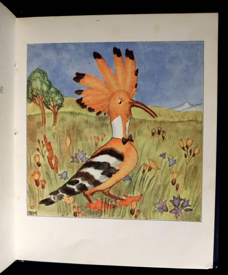 1934 Scarce First English Edition - THE BIRDS' BOOK illustrated by Ida Bohatta Morpurgo.