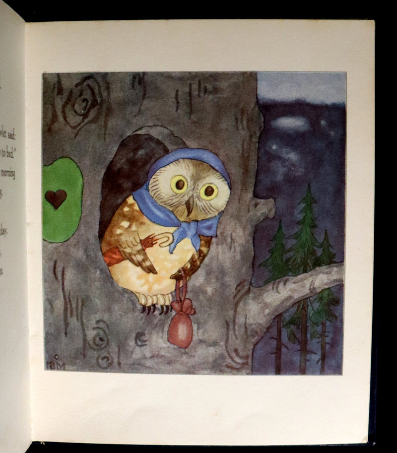 1934 Scarce First English Edition - THE BIRDS' BOOK illustrated by Ida Bohatta Morpurgo.