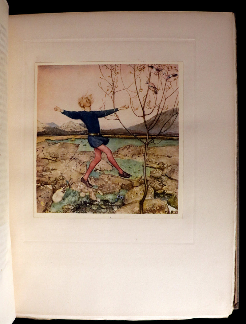 1911 First Illustrated Edition by Keith Henderson - The Romaunt of the Rose by Chaucer. A Medieval Poem.