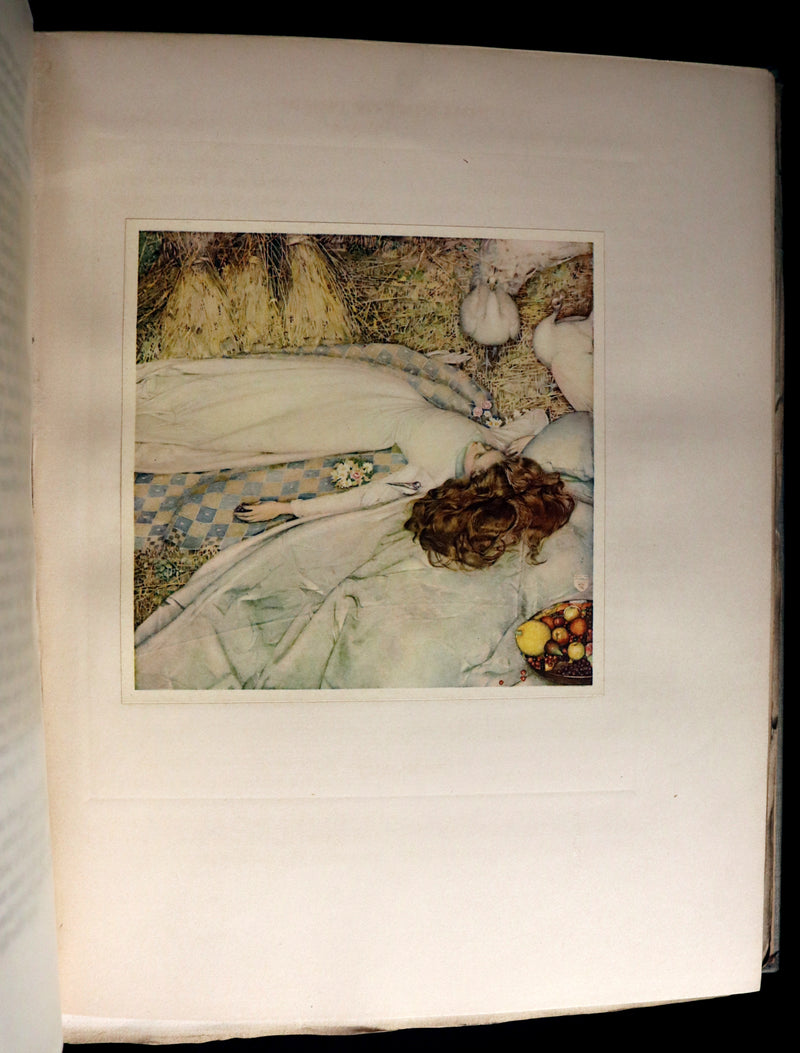 1911 First Illustrated Edition by Keith Henderson - The Romaunt of the Rose by Chaucer. A Medieval Poem.