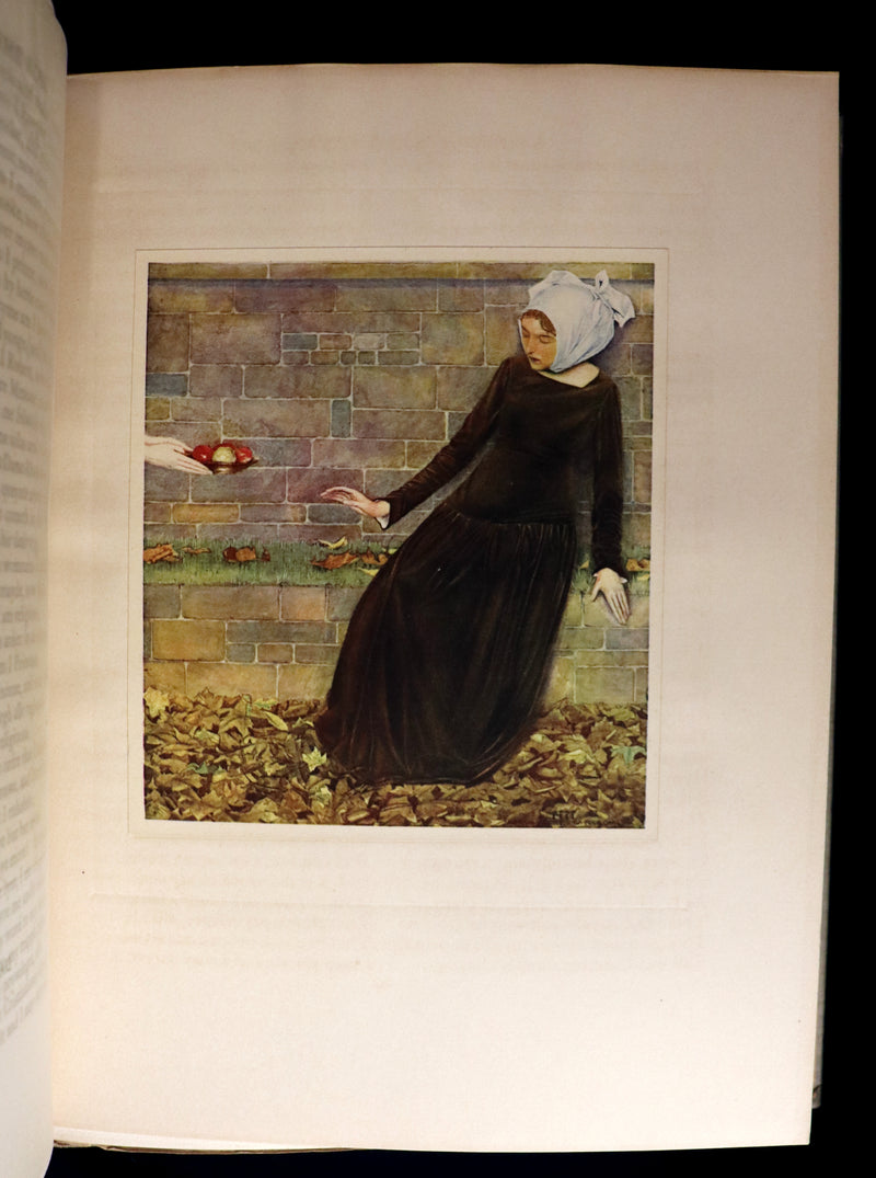 1911 First Illustrated Edition by Keith Henderson - The Romaunt of the Rose by Chaucer. A Medieval Poem.