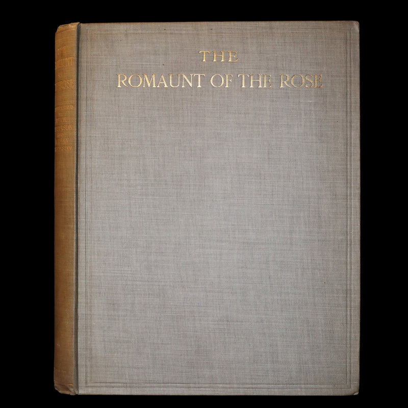 1911 First Illustrated Edition by Keith Henderson - The Romaunt of the Rose by Chaucer. A Medieval Poem.
