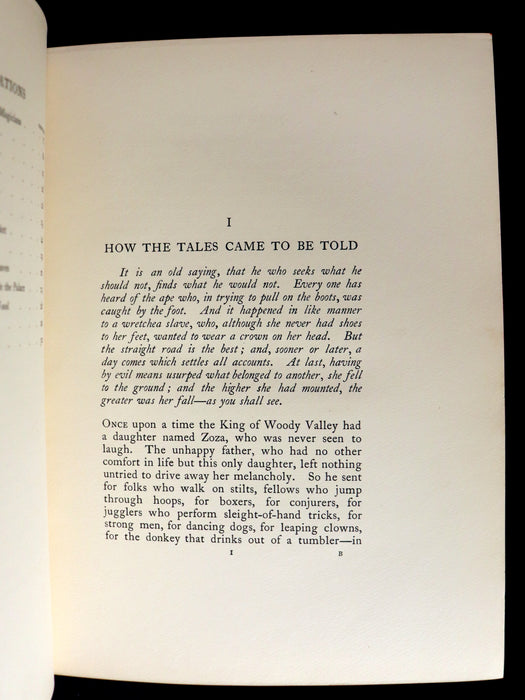 1911 Rare First Edition - STORIES from the PENTAMERONE Illustrated by Warwick GOBLE. Neapolitan Fairy Tale.