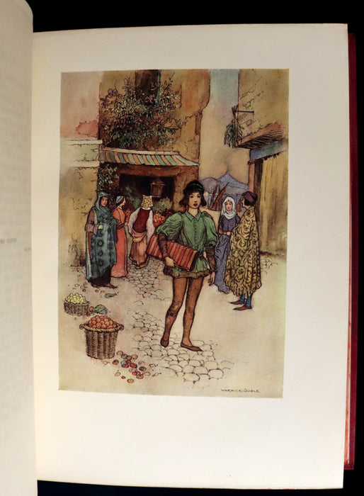 1911 Rare First Edition - STORIES from the PENTAMERONE Illustrated by Warwick GOBLE. Neapolitan Fairy Tale.