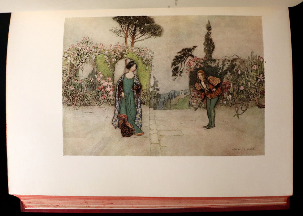 1911 Rare First Edition - STORIES from the PENTAMERONE Illustrated by Warwick GOBLE. Neapolitan Fairy Tale.