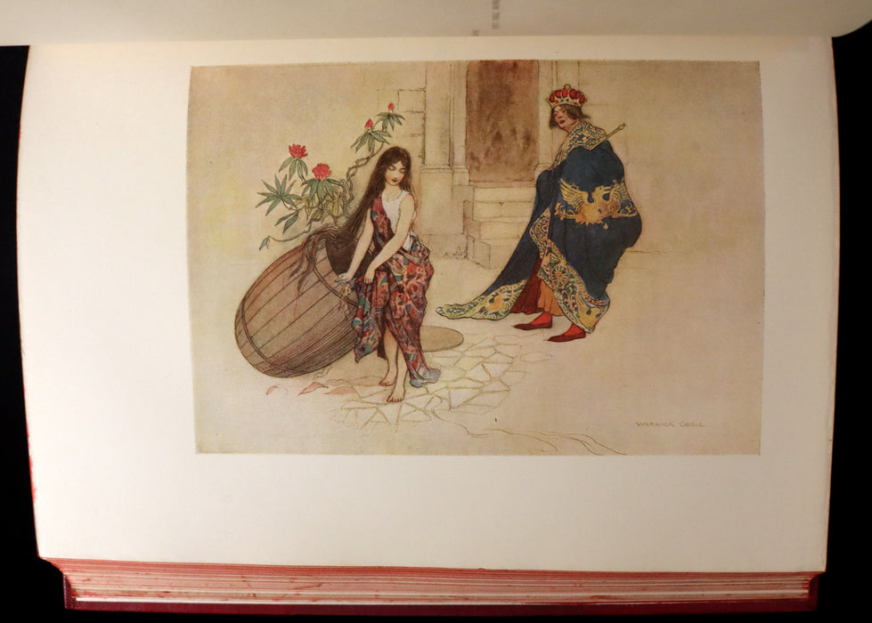 1911 Rare First Edition - STORIES from the PENTAMERONE Illustrated by Warwick GOBLE. Neapolitan Fairy Tale.