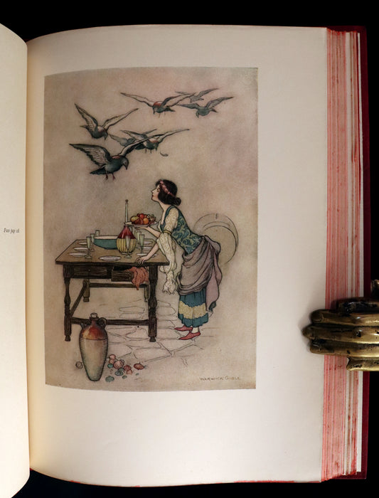 1911 Rare First Edition - STORIES from the PENTAMERONE Illustrated by Warwick GOBLE. Neapolitan Fairy Tale.