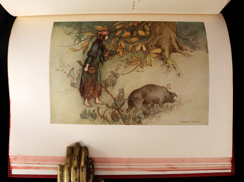 1911 Rare First Edition - STORIES from the PENTAMERONE Illustrated by Warwick GOBLE. Neapolitan Fairy Tale.