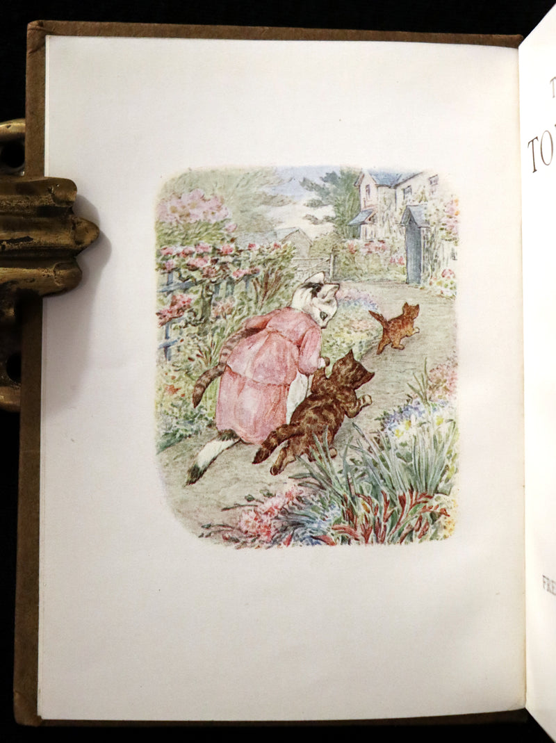1909 Rare Book - Beatrix Potter - The Tale of Tom Kitten. Early Edition.