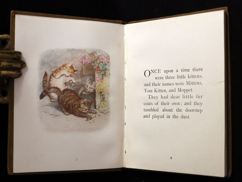 1909 Rare Book - Beatrix Potter - The Tale of Tom Kitten. Early Edition.