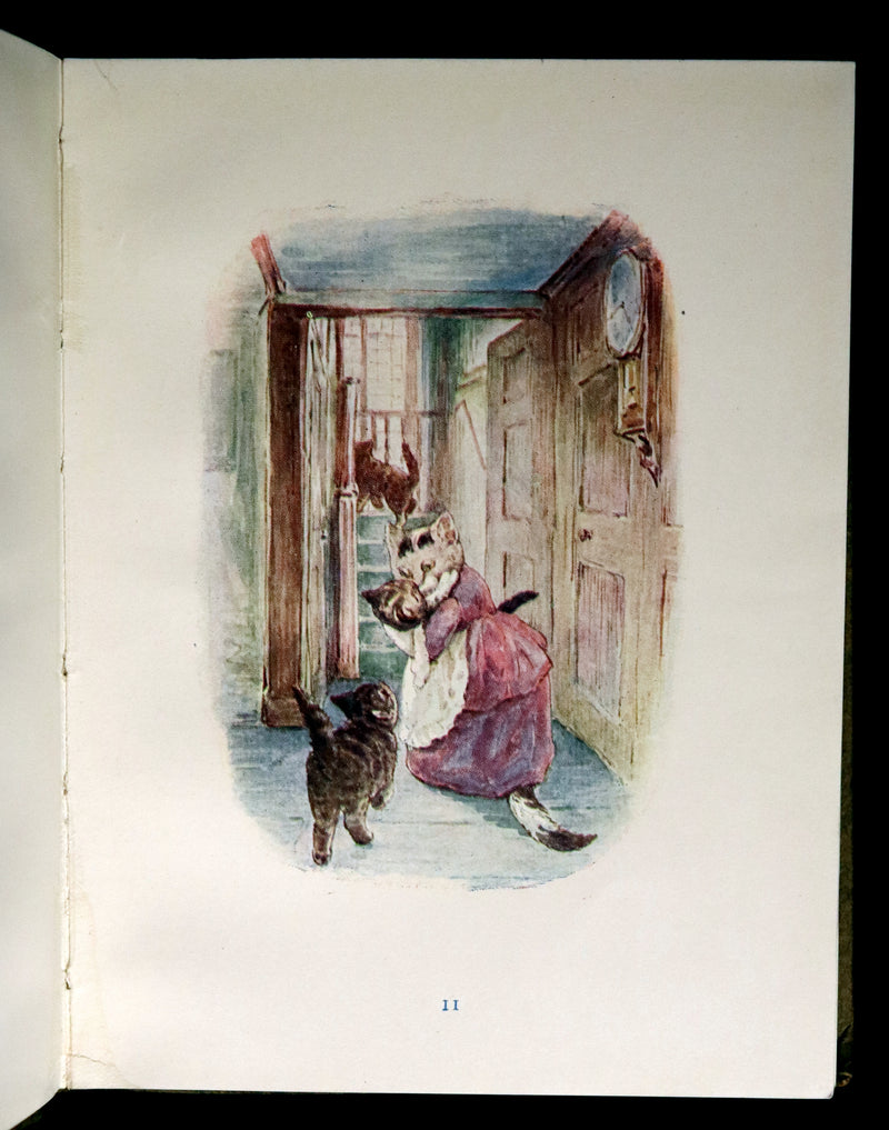 1909 Rare Book - Beatrix Potter - The Tale of Tom Kitten. Early Edition.