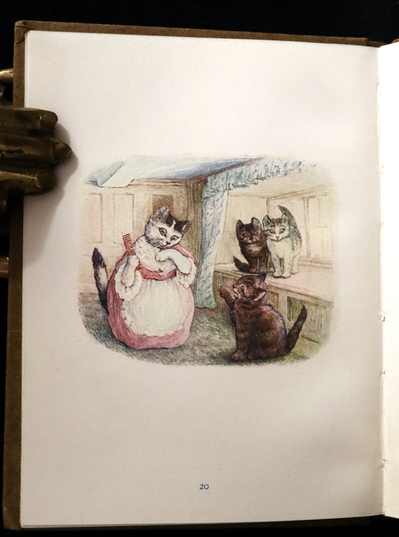 1909 Rare Book - Beatrix Potter - The Tale of Tom Kitten. Early Edition.