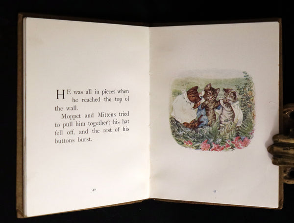 1909 Rare Book - Beatrix Potter - The Tale of Tom Kitten. Early Edition.