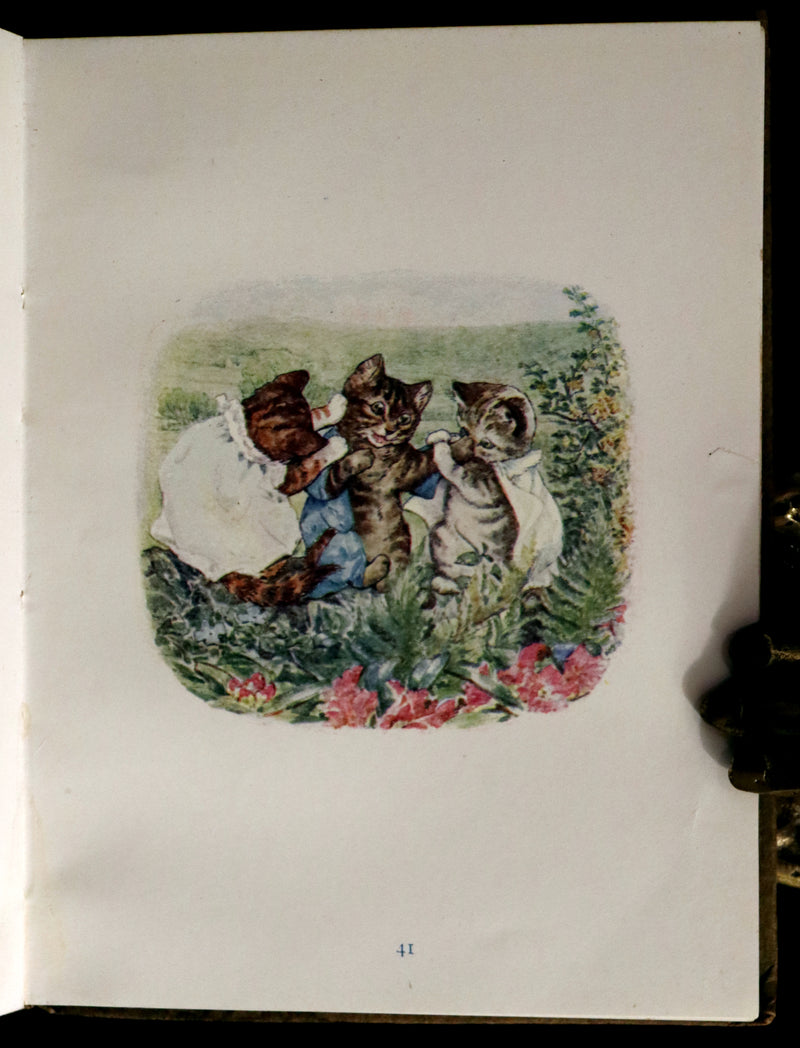 1909 Rare Book - Beatrix Potter - The Tale of Tom Kitten. Early Edition.