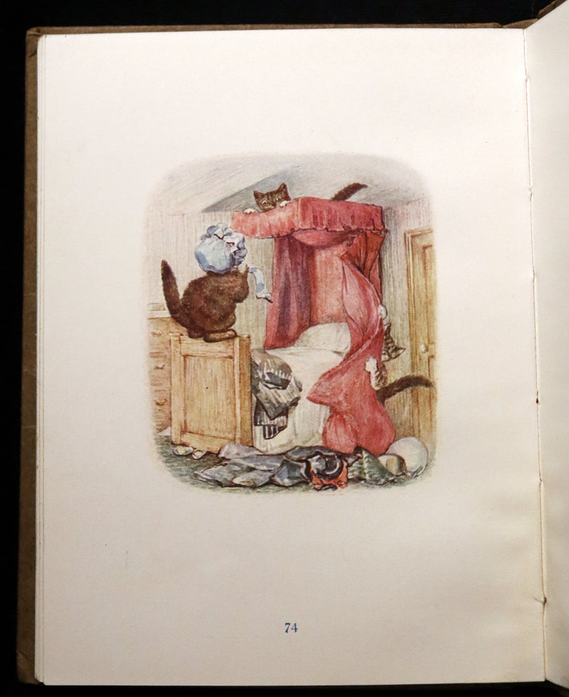 1909 Rare Book - Beatrix Potter - The Tale of Tom Kitten. Early Edition.