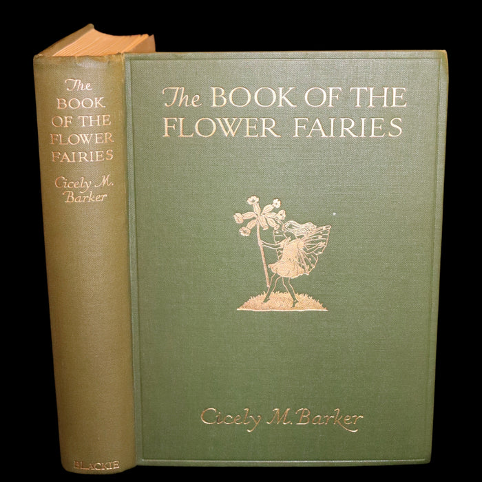 1930 Rare Book - Cicely Mary Barker - THE BOOK OF THE FLOWER FAIRIES. First Edition.