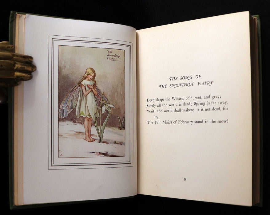 1930 Rare Book - Cicely Mary Barker - THE BOOK OF THE FLOWER FAIRIES. First Edition.