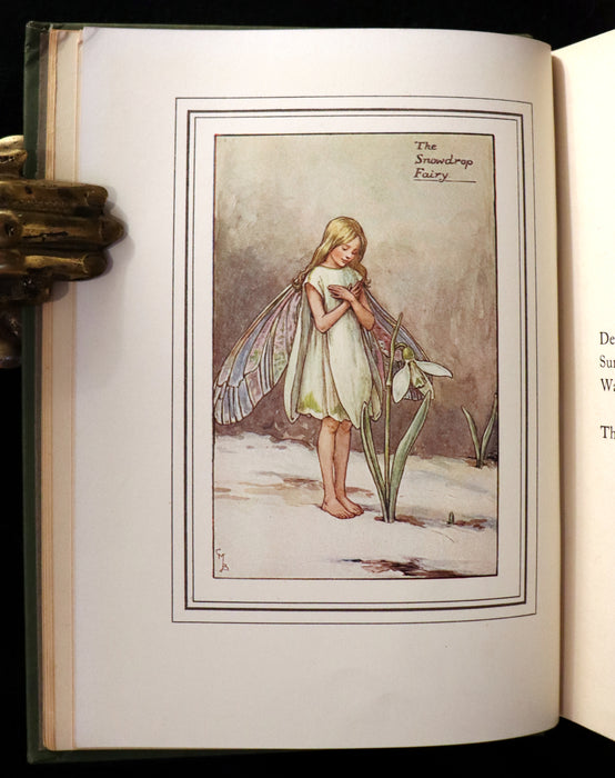 1930 Rare Book - Cicely Mary Barker - THE BOOK OF THE FLOWER FAIRIES. First Edition.