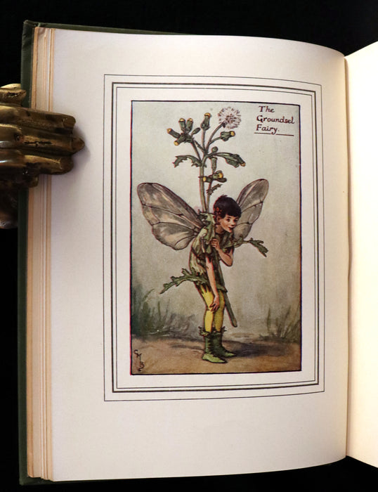 1930 Rare Book - Cicely Mary Barker - THE BOOK OF THE FLOWER FAIRIES. First Edition.