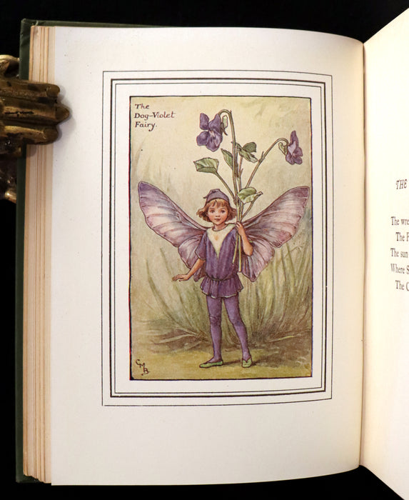 1930 Rare Book - Cicely Mary Barker - THE BOOK OF THE FLOWER FAIRIES. First Edition.