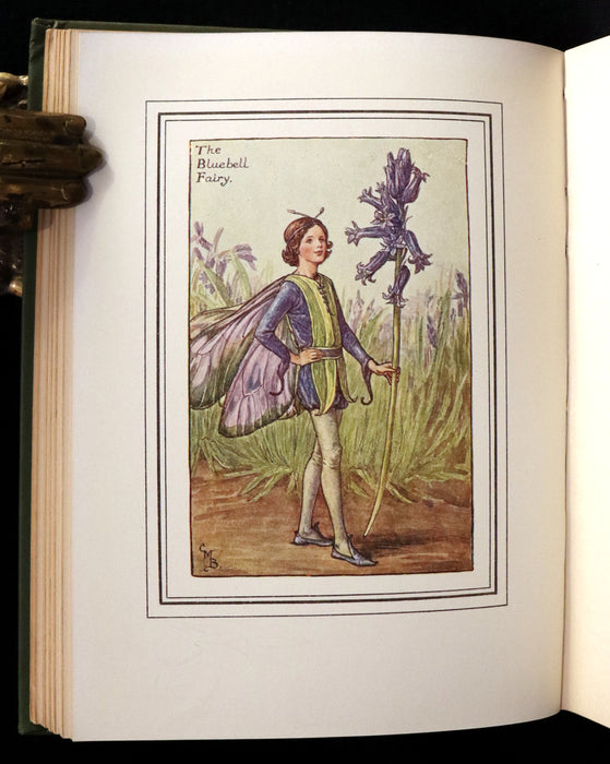 1930 Rare Book - Cicely Mary Barker - THE BOOK OF THE FLOWER FAIRIES. First Edition.