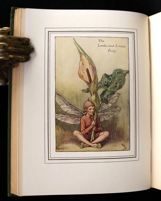 1930 Rare Book - Cicely Mary Barker - THE BOOK OF THE FLOWER FAIRIES. First Edition.