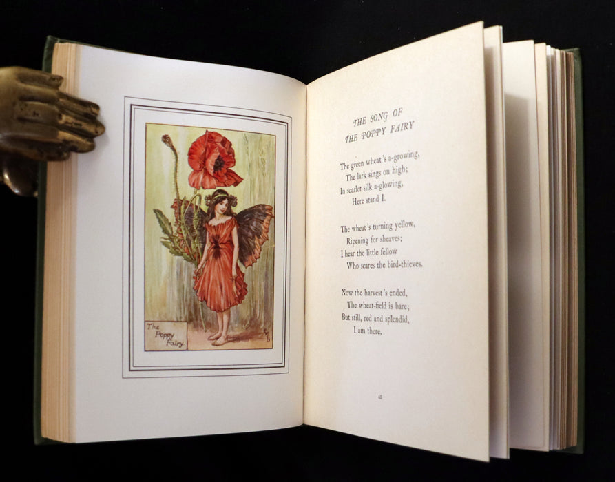 1930 Rare Book - Cicely Mary Barker - THE BOOK OF THE FLOWER FAIRIES. First Edition.