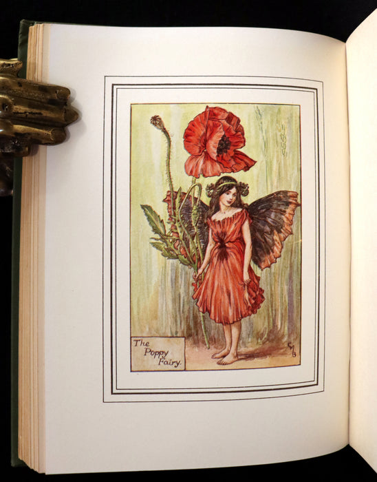 1930 Rare Book - Cicely Mary Barker - THE BOOK OF THE FLOWER FAIRIES. First Edition.