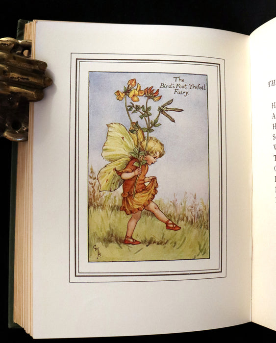 1930 Rare Book - Cicely Mary Barker - THE BOOK OF THE FLOWER FAIRIES. First Edition.